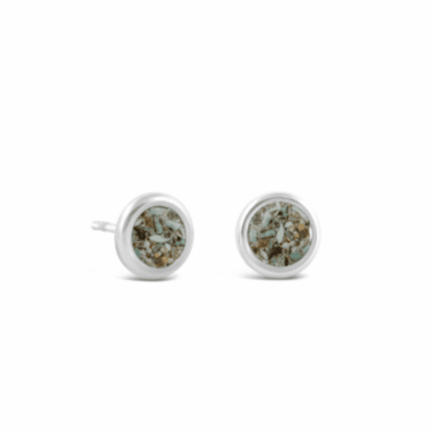 Limpet Shell - September Birth Month Stud Earrings