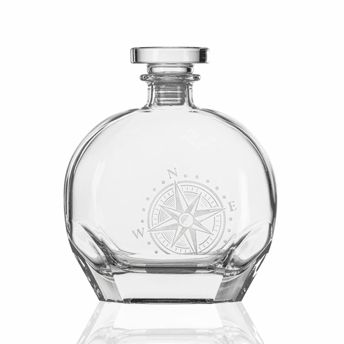 Mariner's Star Round Whiskey Decanter