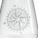 Mariner's Star Stemless Wine Tumbler Glass