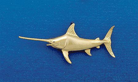 Medium Swordfish Pendant