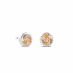 Mermaid Slipper Shell - May Birth Month Stud Earrings