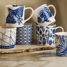 Mix & Match Coastal Mugs 