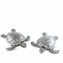 Pewter Sea Turtles Salt & Pepper Set