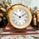 Presidential Clock in Brass