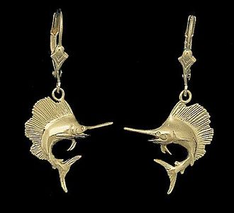 Sailfish Earrings
