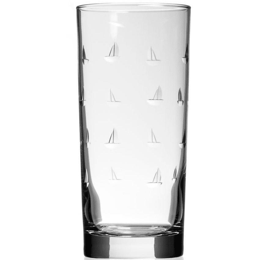 Sailing Cooler Highball Glasses Ocean Offerings