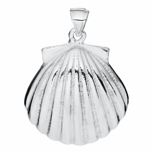 Scallop Shell Necklace - Classic Clasp