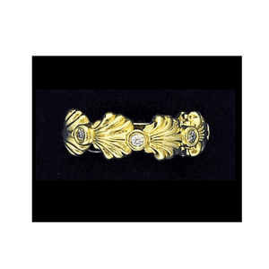 Shell Diamond Ring