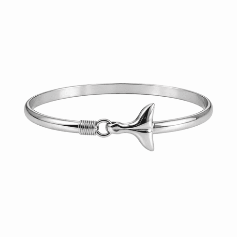 Dolphin/Whale Tail Titanium Hook Bracelet