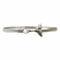Silver Wrap Titanium Dolphin/Whale Tail Hook Bracelet