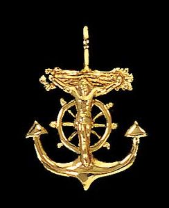 Small Mariner's Cross Pendant