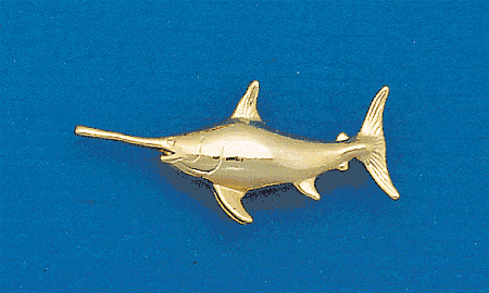 Small Swordfish Pendant