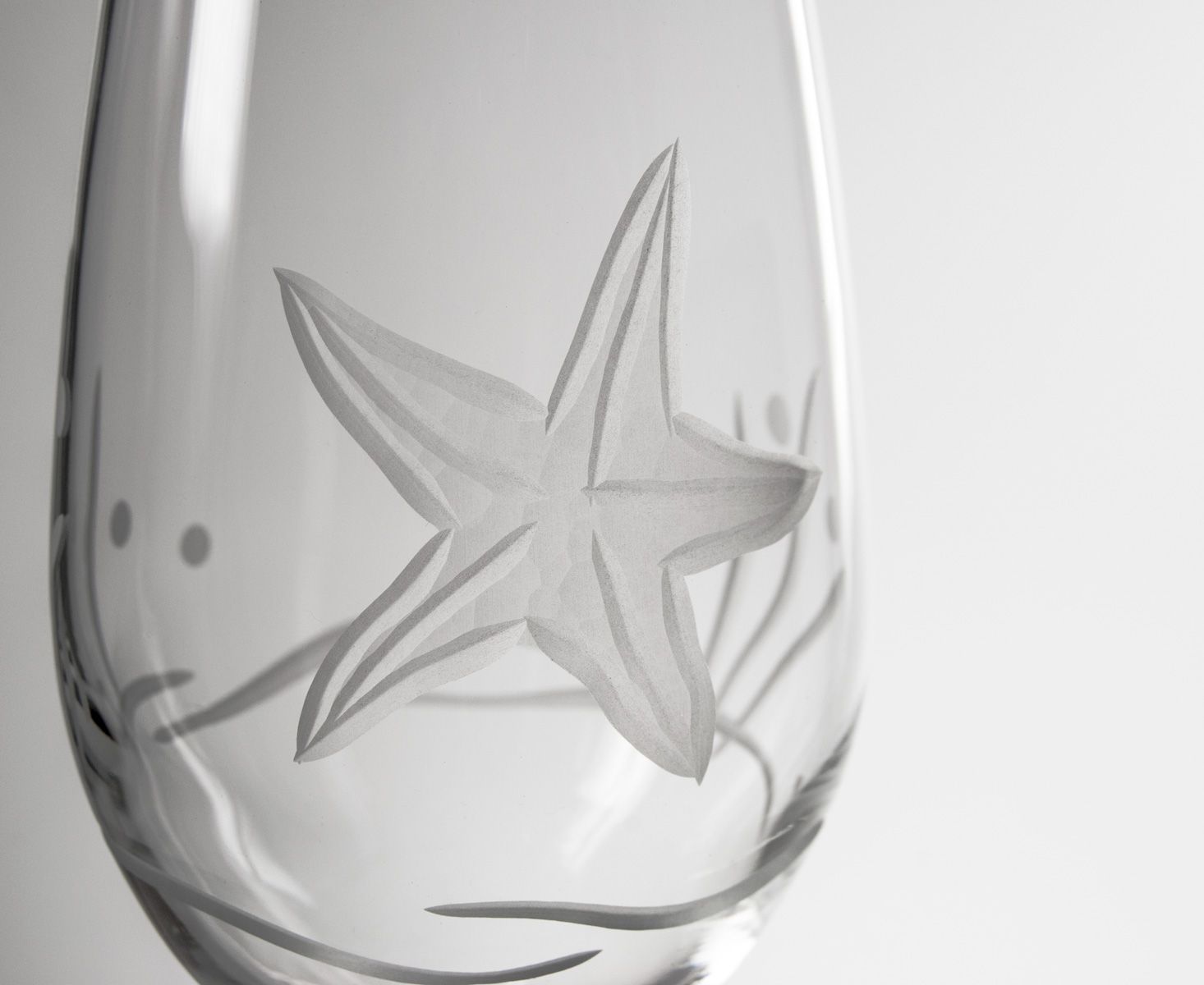 Starfish AP Wine Glasses - Ocean Offerings