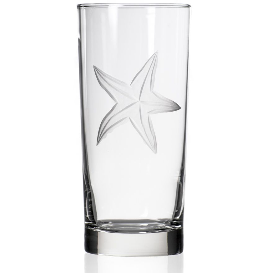Starfish Cooler Highball Glasses Ocean Offerings