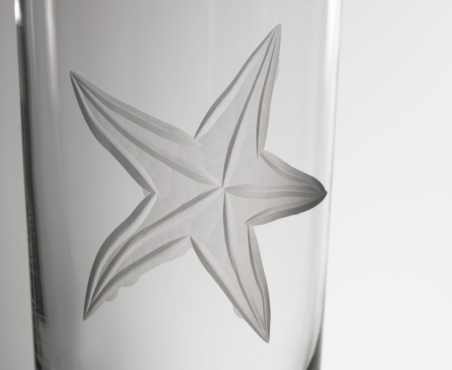 Starfish Cooler Highball Glasses Ocean Offerings