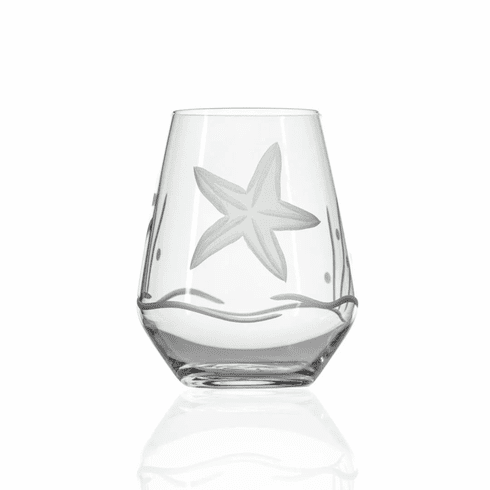 Starfish Stemless Wine Tumblers