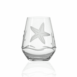 Starfish Stemless Wine Tumblers