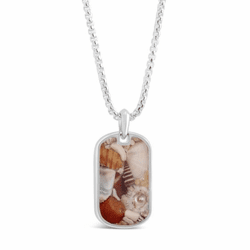 Travel Tag Shell Necklace