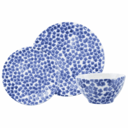 Vietri Santorini Flower Dinnerware