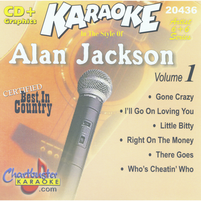 ALAN JACKSON     Chartbuster 6+6    CB 20436 