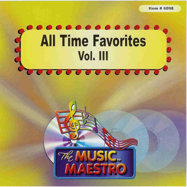 ALL TIME FAVORITES Vol. III Music Maestro MM 6098