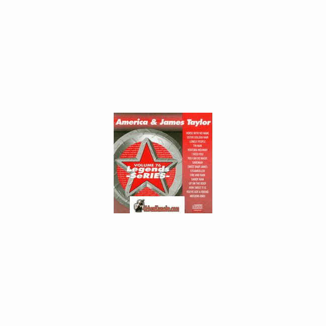 AMERICA & JAMES TAYLOR Vol.76 Legends Series