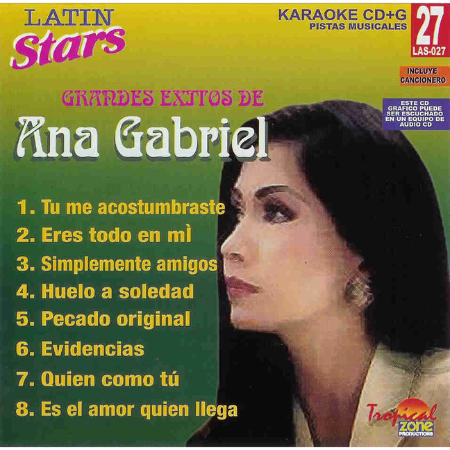 ANA GABRIEL Latin Stars LAS 027