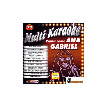 ANA GABRIEL    Multi Karaoke   MK 078