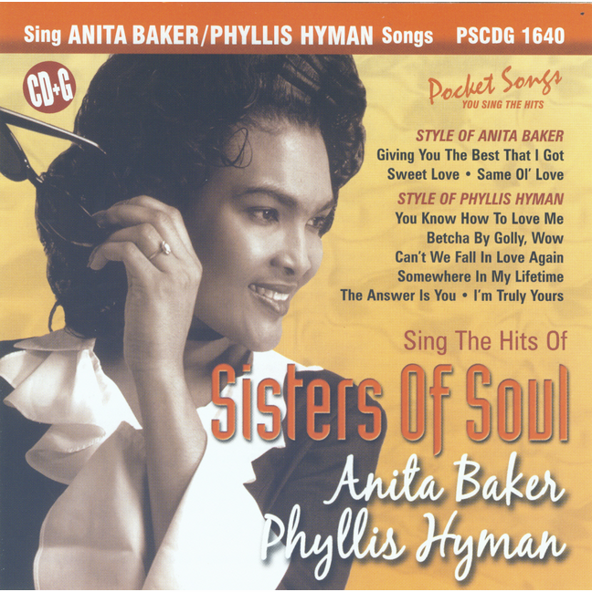 ANITA BAKER & PHYLLIS HYMAN Sisters Of Soul Pocket Songs PS1640