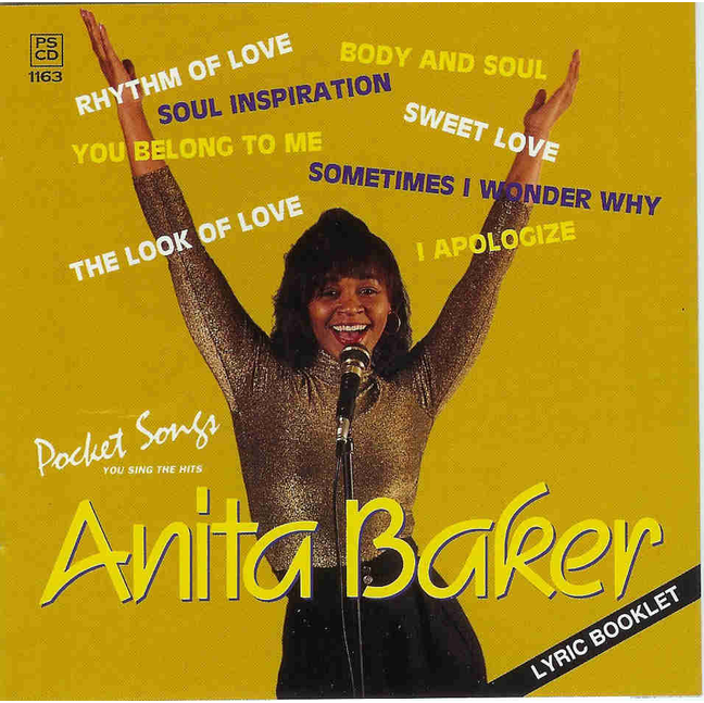 ANITA BAKER   Pocket Songs  PS 1163 