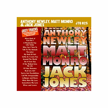 ANTHONY NEWLEY  MATT MONRO & JACK JONES     Just Tracks    JTG025