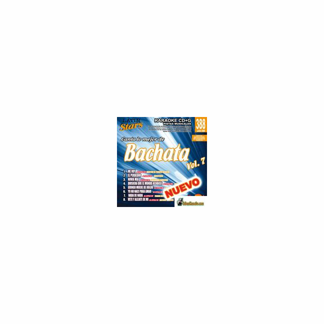 BACHATA Vol. 7 Latin Stars LAS 388