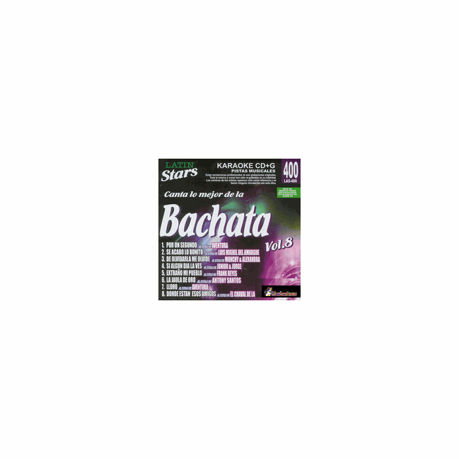 BACHATA VOL.8 Latin Stars LAS 400