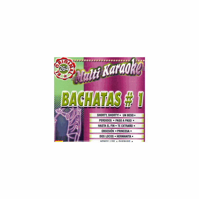 BACHATAS #1   Multi Karaoke    MK 264