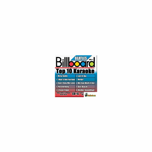 BEATLES BILLBOARD TOP 10 KARAOKE VOL.1 Party Tyme Karaoke SYB1901