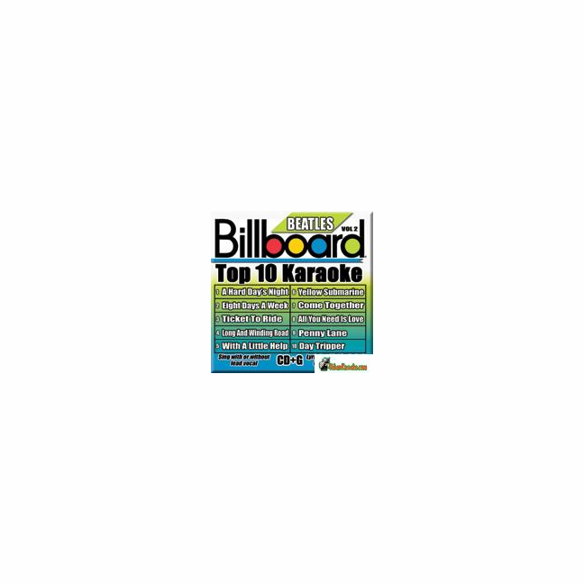 BEATLES BILLBOARD TOP 10 KARAOKE VOL.2 Party Tyme Karaoke SYB1902