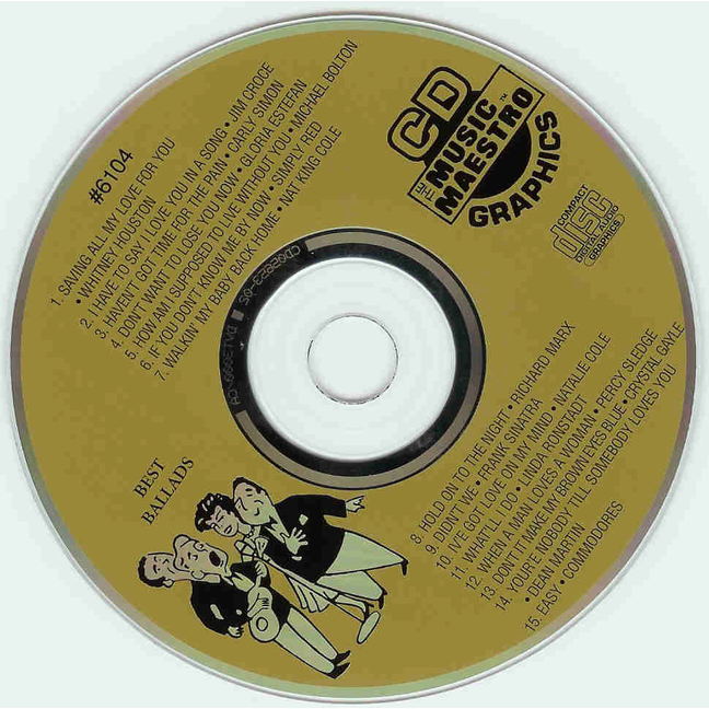 BEST BALLADS Music Maestro MM6104
