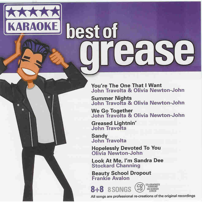 BEST OF GREASE Karaoke 8+8