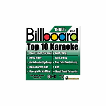 BILLBOARD 1960'S TOP 10 KARAOKE VOL.4   Party Tyme Karaoke    SYB 1964 