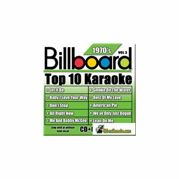 BILLBOARD 1970'S TOP 10 KARAOKE VOL.3          Party Tyme Karaoke         SYB1973