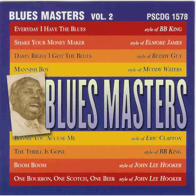 BLUES MASTERS Vol. 2 Pocket Songs PS1578