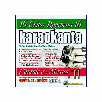 CANTALE A MEXICO VOL.11      Karaokanta      KAR 1611