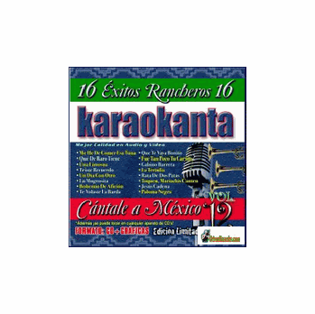 CANTALE A MEXICO  VOL.12     Karaokanta    KAR 1612 