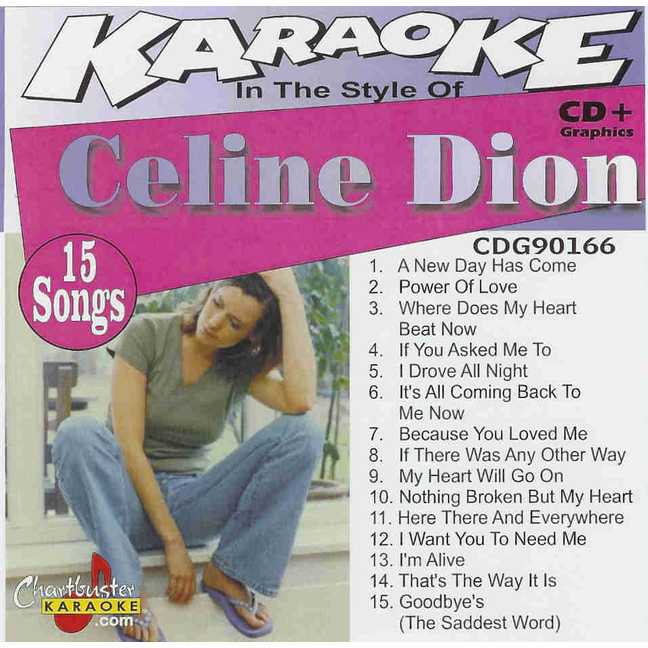 CELINE DION    Chartbuster Prodisc   CB 90166