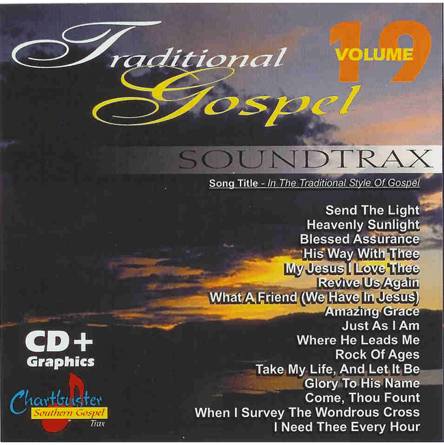CHARTBUSTER TRADITIONAL GOSPEL 70019 VOLUME 19