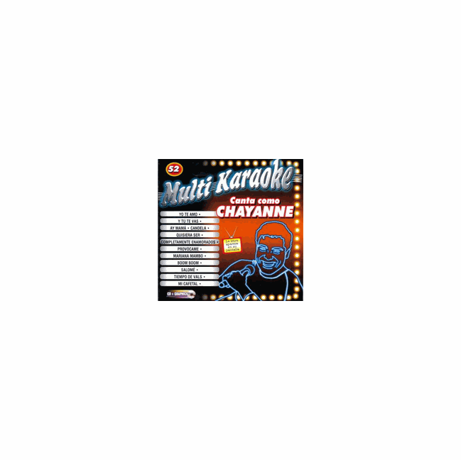 CHAYANNE  Multi Karaoke  MK 052