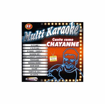 CHAYANNE  Multi Karaoke  MK 052