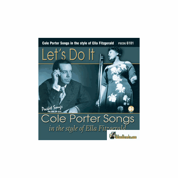 COLE PORTER SONGS in style of ELLA FITZGERALD  Pocket Songs  PSCDG 6101