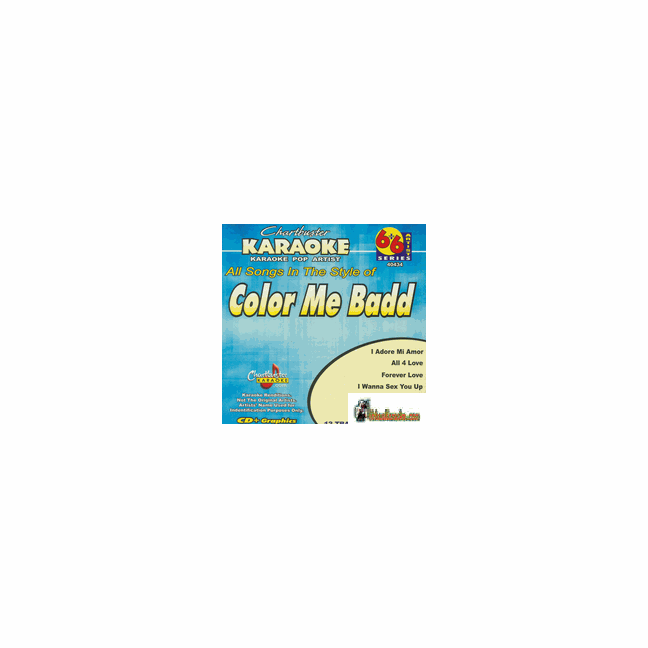 COLOR ME BADD       Chartbuster 6+6   CB 40434