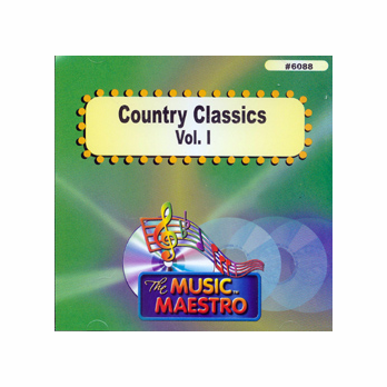 COUNTRY CLASSICS  Vol. 1      Music Maestro     MM 6088